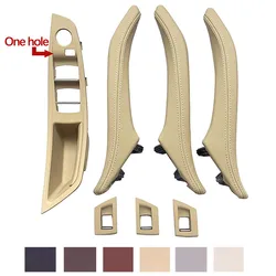 LHD RHD Armrest Interior Leather Door Handle Assembly 7PCS SET For BMW 5 Series F10 F11 F18 520i 523i 525i 528i 535i
