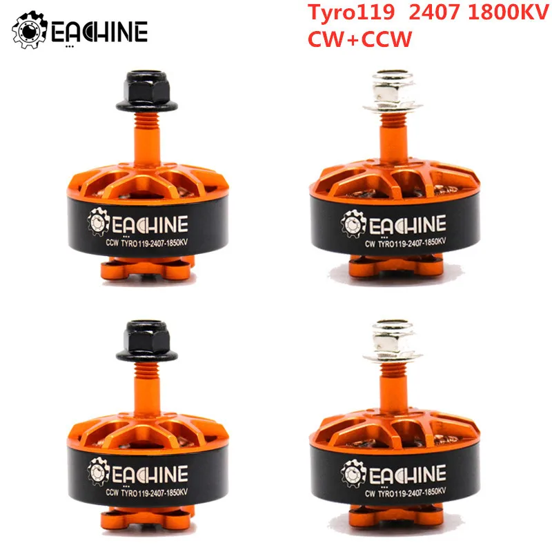 Original Eachine Tyro119 1pcs 2407 1850KV 3-6S Brushless Motor CW/CCW for FPV Racing Drone Multirotor RC Parts