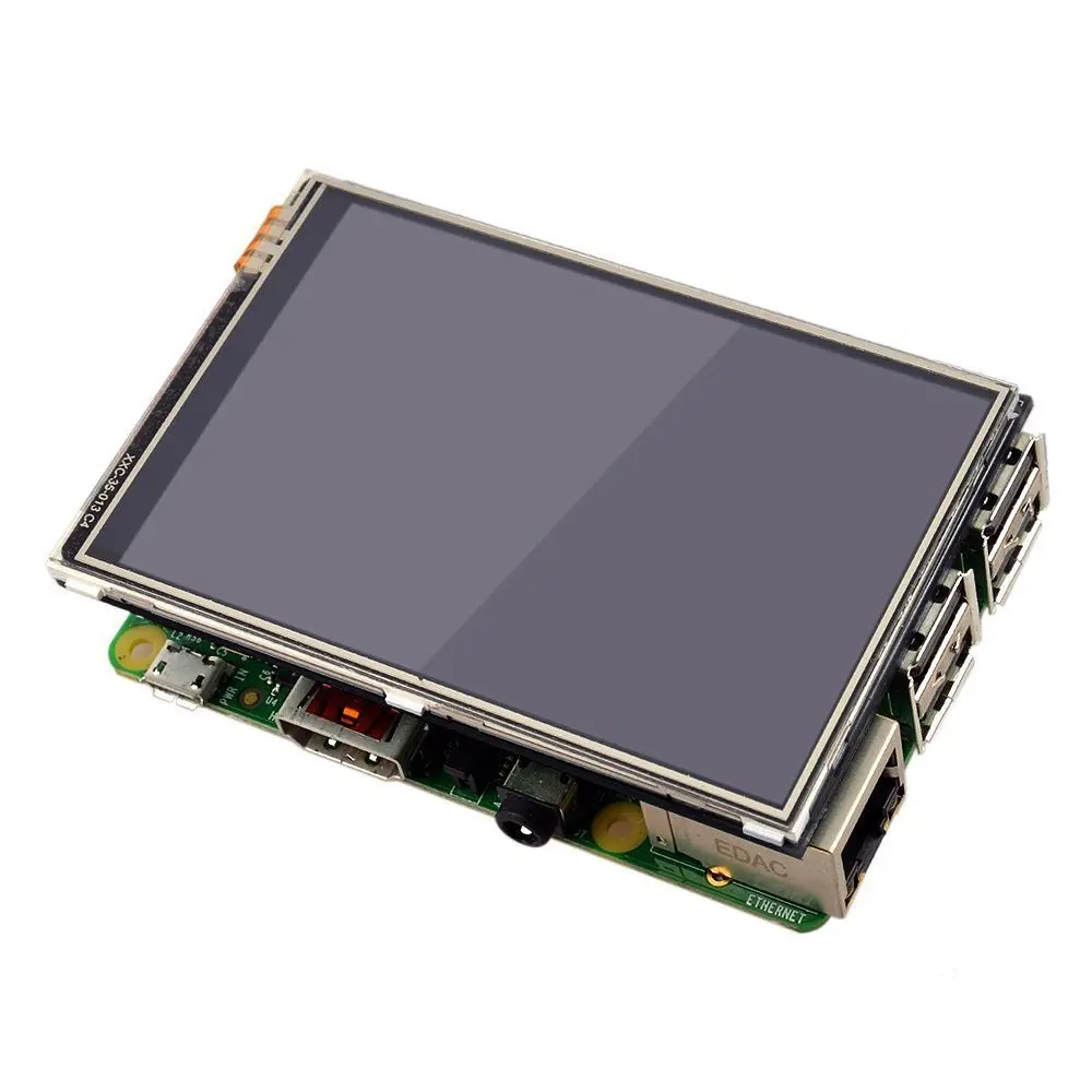 TFT LCD Display Touch Screen Monitor, Raspberry Pi 3, 2, Modelo B, Raspberry Pi 1, Modelo B, 480x320, Pixéis RGB, 3.5"