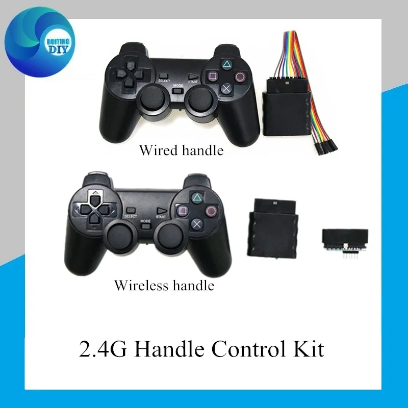 2.4G Wireless joystick  Gamepad for PS2 controller with Wireless Receiver Handle Kit Playstation 2 Console Dualshock Gaming