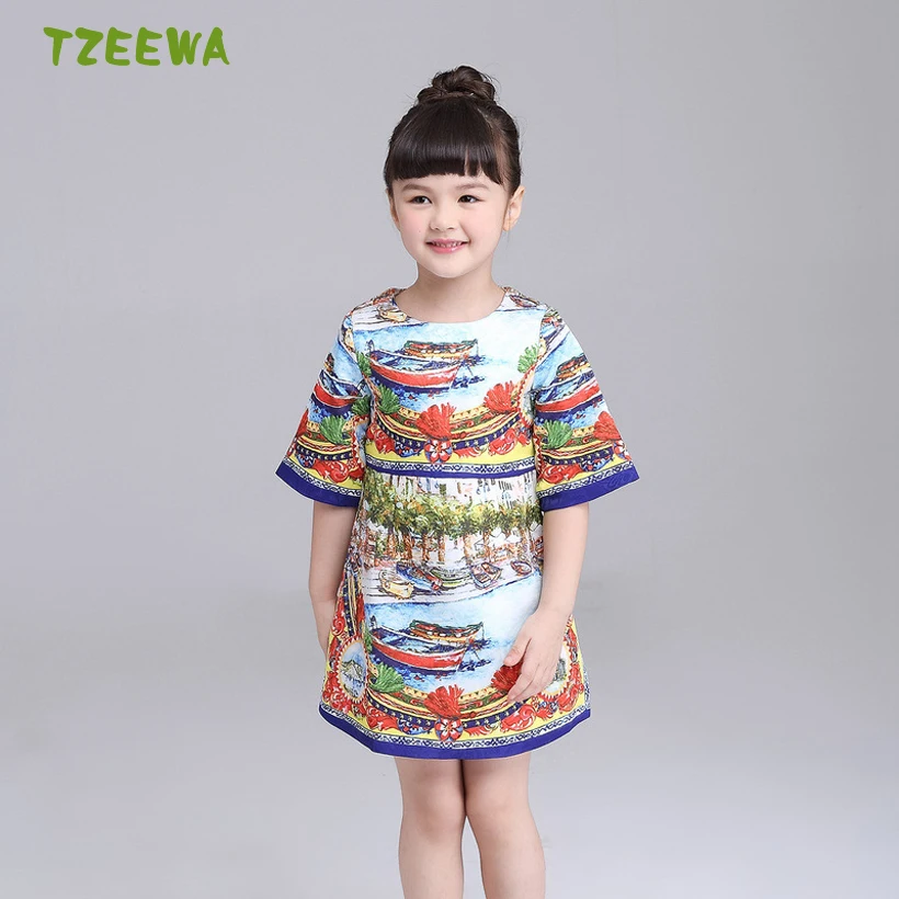 

Kids Princess Dresses Teenage Girls Clothing Robe Enfant Fille 2023 New Girls Summer Dress Birthday Party Girls Dresses