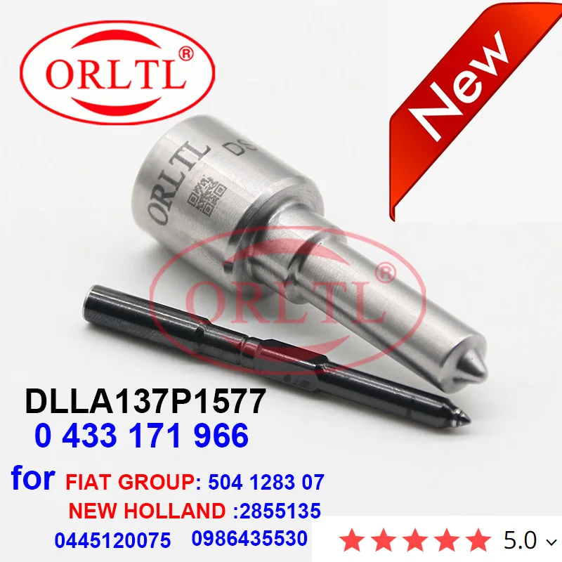 

Fuel Injector Nozzle DLLA137P1577 0 433 171 966 for 0445120075 0 445 120 075 0986435530 FIAT GROUP 504 1283 07 NEW HOLLAND