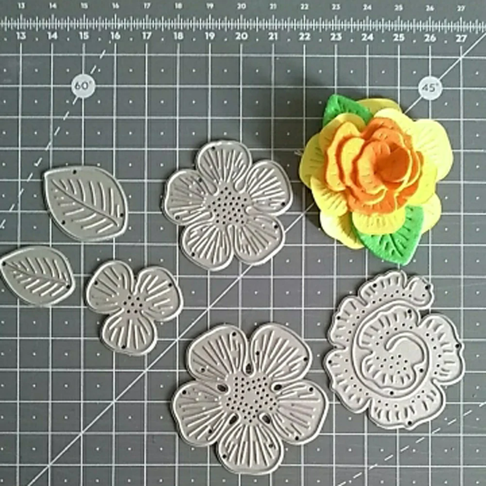 New decorative embossing Technology of Flower Metal cutting Die scrapbook Die Photo album Paper