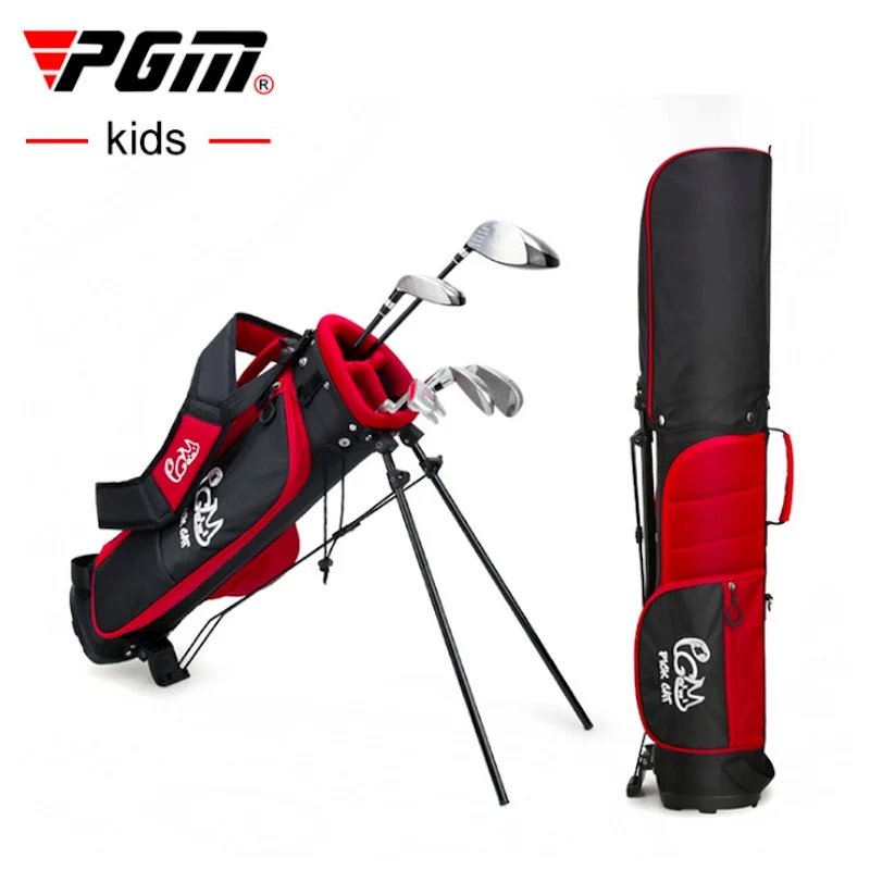 PGM Kids Golf Clubs Set Junior Right Handed Stainless Steel Children Beginners Practice 5pcs Pole with Bag JRTG007 Wholesale