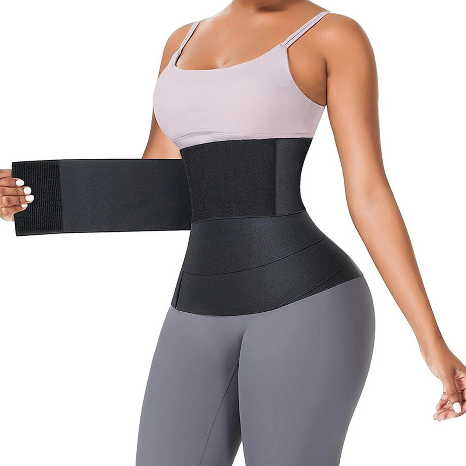 Hot Waist Trainer 3/4/5m Shaper Tummy Control Belt Sauna Slimming Strap Fitness Sweat Shapewear for Fat Burner