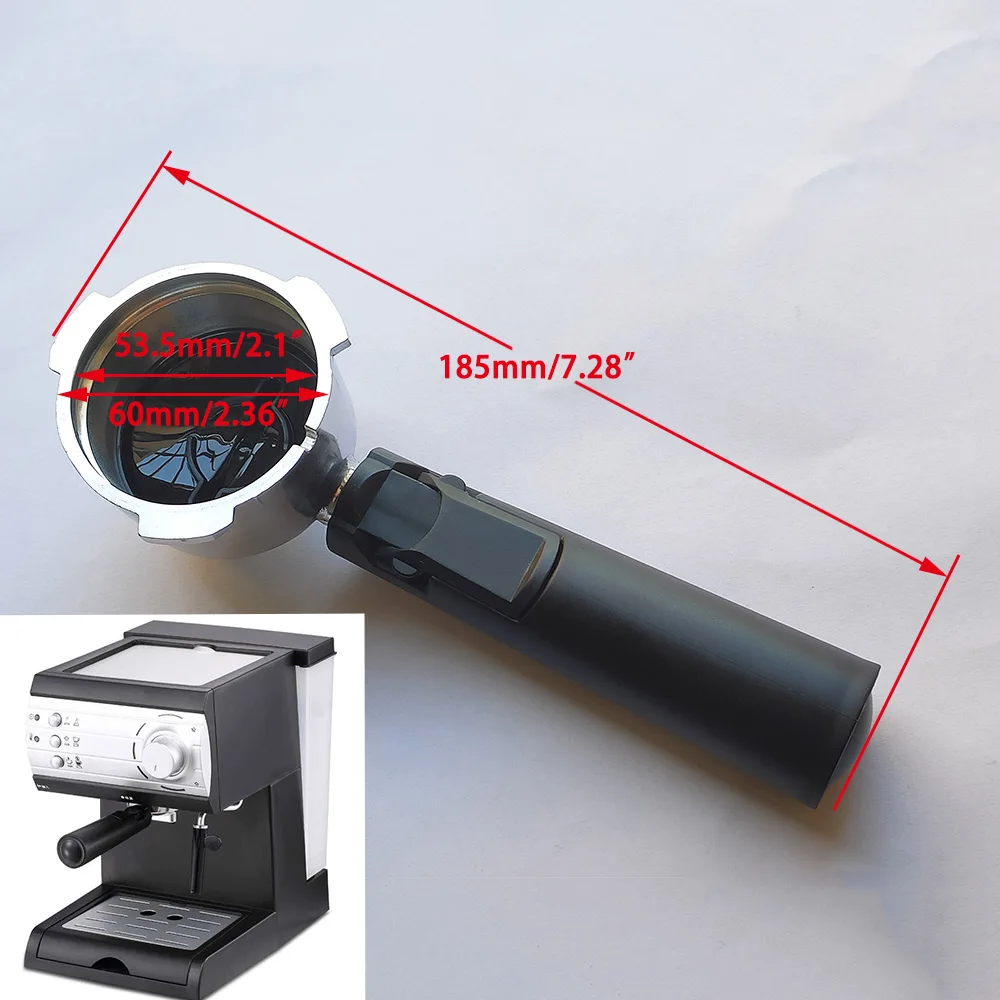 51mm Pressurized coffee Handle Portafilter with Filter Basket for Professional Coffee Maker Accessory parts