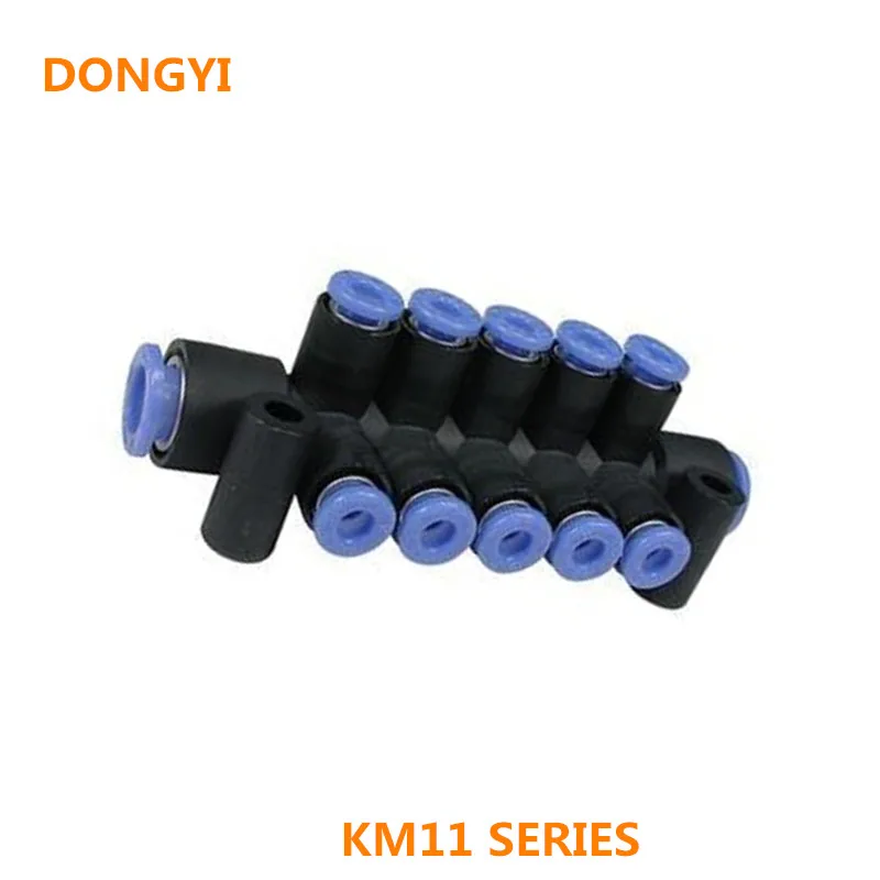 One-touch Fittings Manifold For KM11-06-10-6 KM11-06-10-10 KM11-08-12-6 KM11-08-12-10
