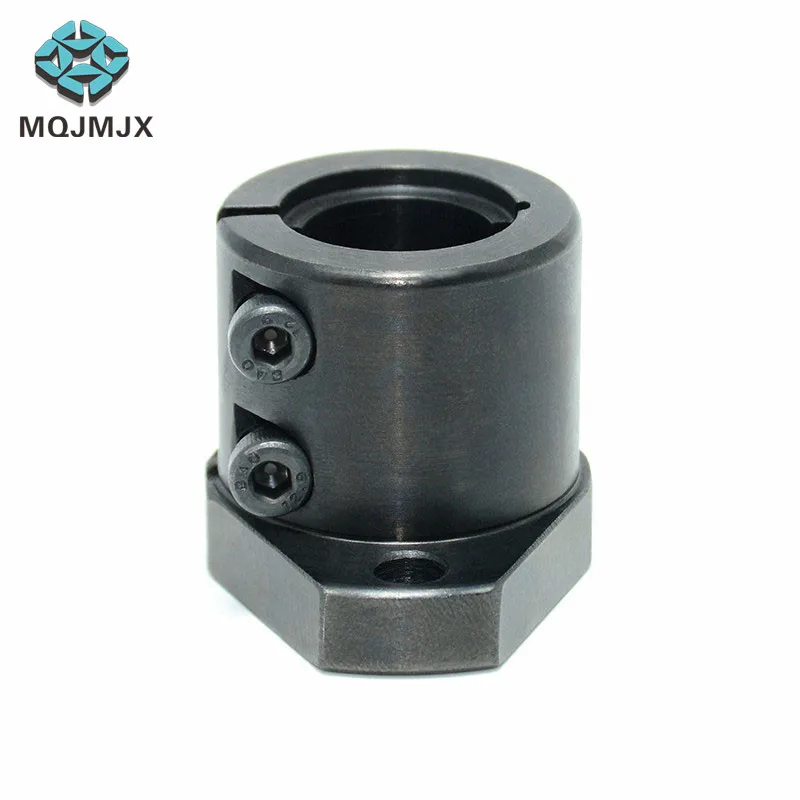 MQJMJX Shaft Supports Long Holder Flanged Cast Shaft Supports Linear Motion Automation Components
