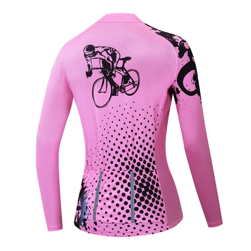 Weimostar Autumn Women\'s Cycling Jersey Long Sleeve Cycle Wear Quick Dry Bicycle Clothing Spring MTB Bike Jersey Cycling Jacket