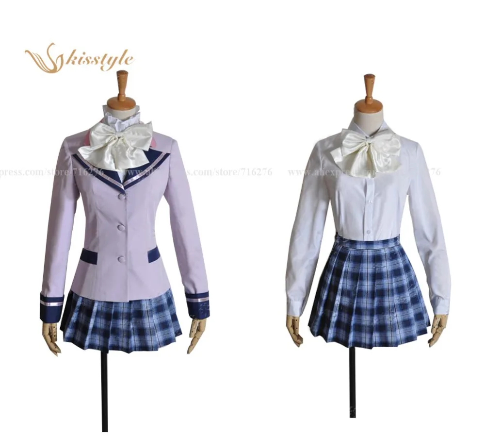 Kisstyle Fashion Nakaimo Kono Naka ni Hitori, Imouto ga Iru! School Girl Uniform Cosplay Costume,Customized Accepted