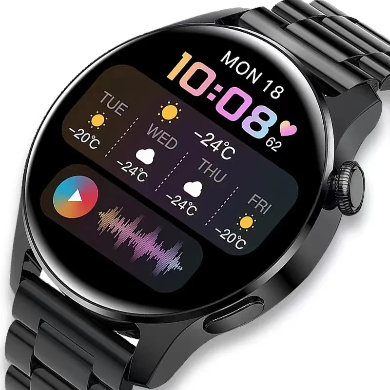 

Новинка 2021, мужские Смарт-часы HUAWEI, спортивный фитнес-трекер, водонепроницаемый дисплей погоды, Bluetooth-звонок, Смарт-часы для Android IOS