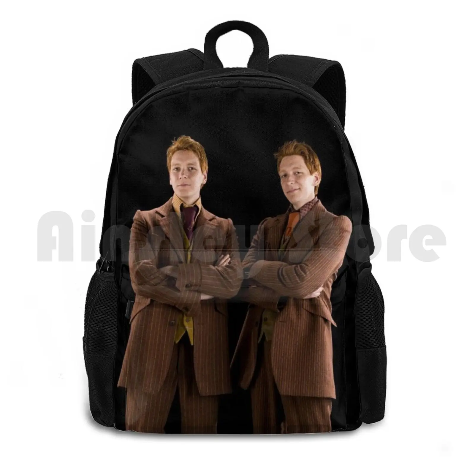 Fred And George Weasley Outdoor Hiking Backpack Riding Climbing Sports Bag Fredandgeorgeweasley Jamesphelps Oliverphelps