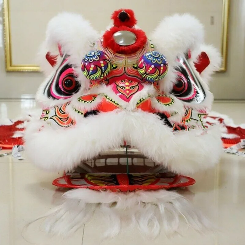 Traditional Lion Dance Costume for Adults Chinese Foshan Lion Dance Equipments Mascot Costumes