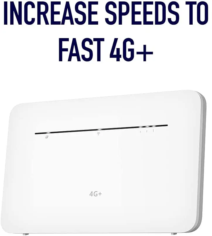 Imagem -02 - Roteador sem Fio Wifi Móvel 4g Mais 400mbps Lte Cat 13 Lte 20 28 32 38 Suporte Volte Rj11 Huawei-b535333