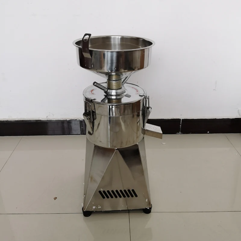 Commercial นมถั่วเหลือง Juicer Grain Crusher เครื่องปั่นนมถั่วเหลืองเครื่องบดอัตโนมัติแยก Crusher