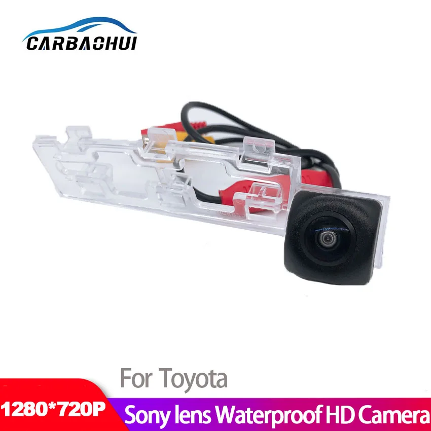 Car Starlight Night Vision Rear View Reverse Backup Camera For Toyota Yaris Sedan Vios 2008 2009 2010 2011 2012 CCD HD camera