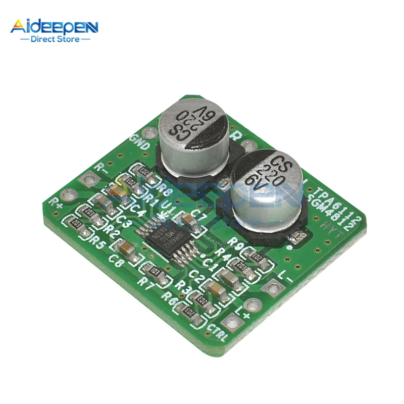 150mW Headphone Amplifier Board Audio Differential Balanced TPA6112 & SGM4812 HIFI Amp Module Speaker Module