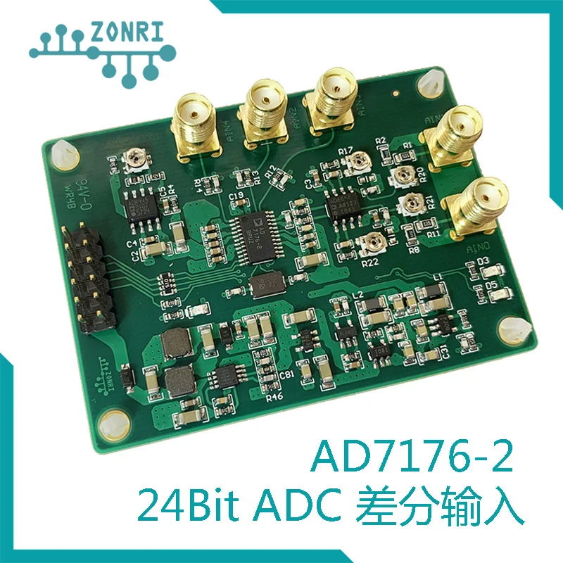 Ad7176-2 250ksps / 24bit ADC Module / Differential Bipolar Input