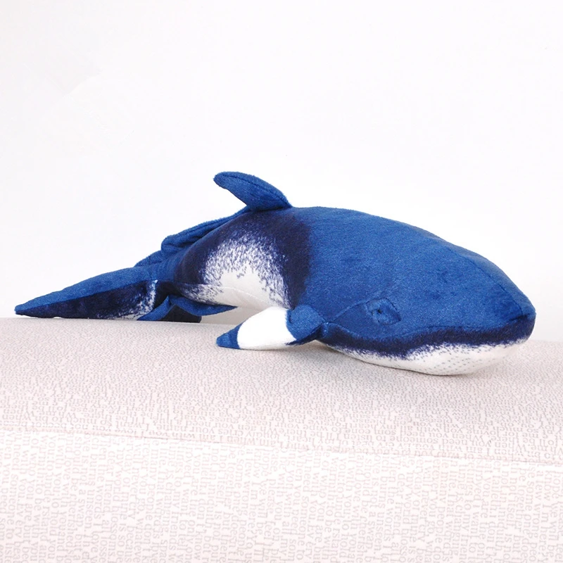 50cm Similated Ocean Animal Whale Fish Soft Plush Doll Stuffed Toys for Children Girls Kid Birthady Gift Cool Stuff Plushie Toy