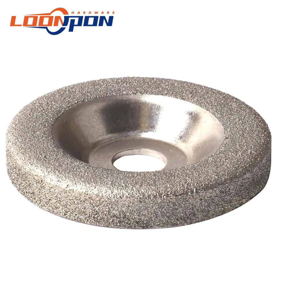 

Diamond Grinding Wheel Cup Glass Emery Milling Cutter Circle Grinder Stone Sharpener Cutting Wheel Rotary Tool 50x10x8mm