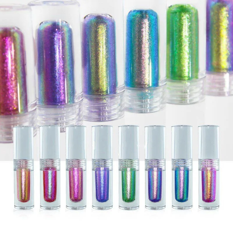 

30pcs Private Label Liquid Eyeshadow Chameleon Pigment Glitter Eye Shadow Wholesale Cosmetics Single Color Shiny Eye Makeup