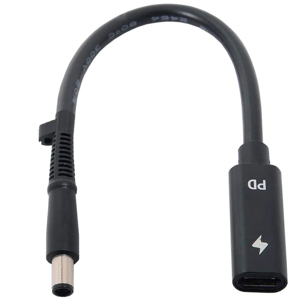 

DC PD Power USB-C Type C 3.1 Female Input to 7.4mm x 5.0mm Male Charge Adapter Cable for Laptop 18-20V 65W