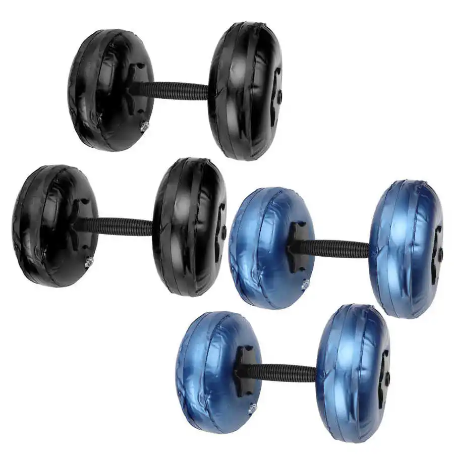 8-10kg Water-Filled Dumbbell Adjustable Dumbbells Training Arm Muscle Fitness Dumbbell Anti-Impact Water Injection Dumbbells