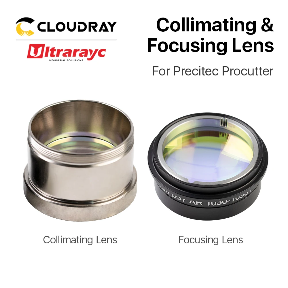 파이버 레이저 시준기 직경 37mm F100 초점 렌즈, 프리시텍 프로커터용 F150 F200 시준기, 파이버 레이저 커팅 헤드