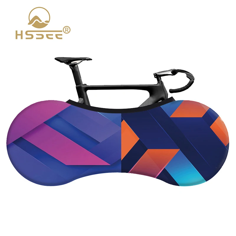 HSSEE New Elastic Bike Cover Smooth Soft Milk Shredded 26in MTB Bike Interior Dust Cover Bicycle Storage Bag Cycling Accessories