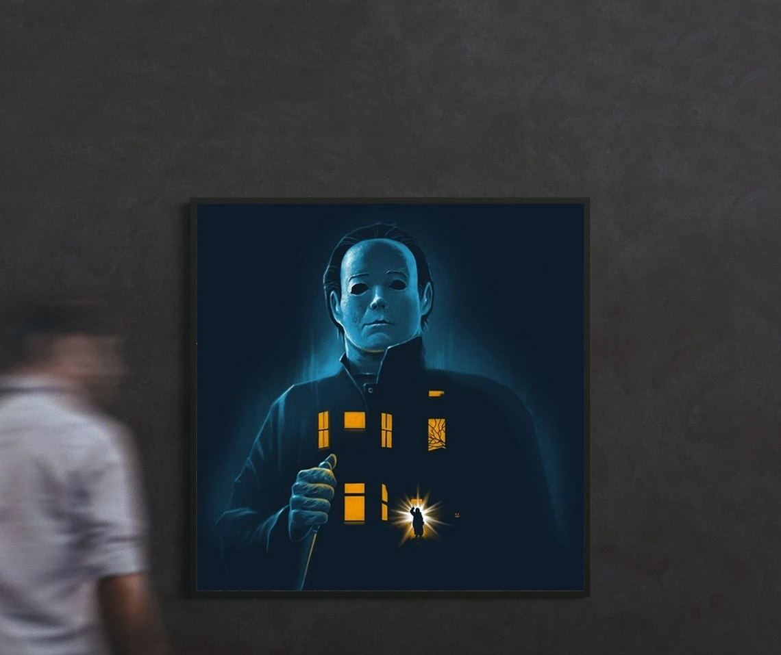 Alan Howarth -  Halloween 4 -  The Return Of Michael Myers Album Cover Canvas Poster Home Wall Painting Decoration (No Frame)