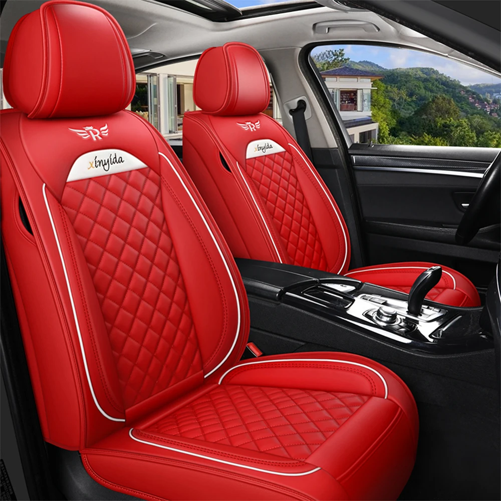 Car Seat Covers for Mitsubishi Lancer 10 Outlander xl Pajero 4 Sport l200 Carisma Eclipse Cross Montero Galant Auto Accessories