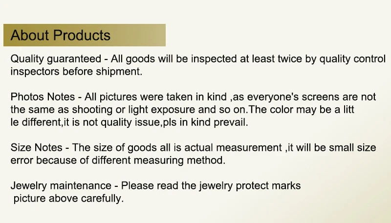 Product detail