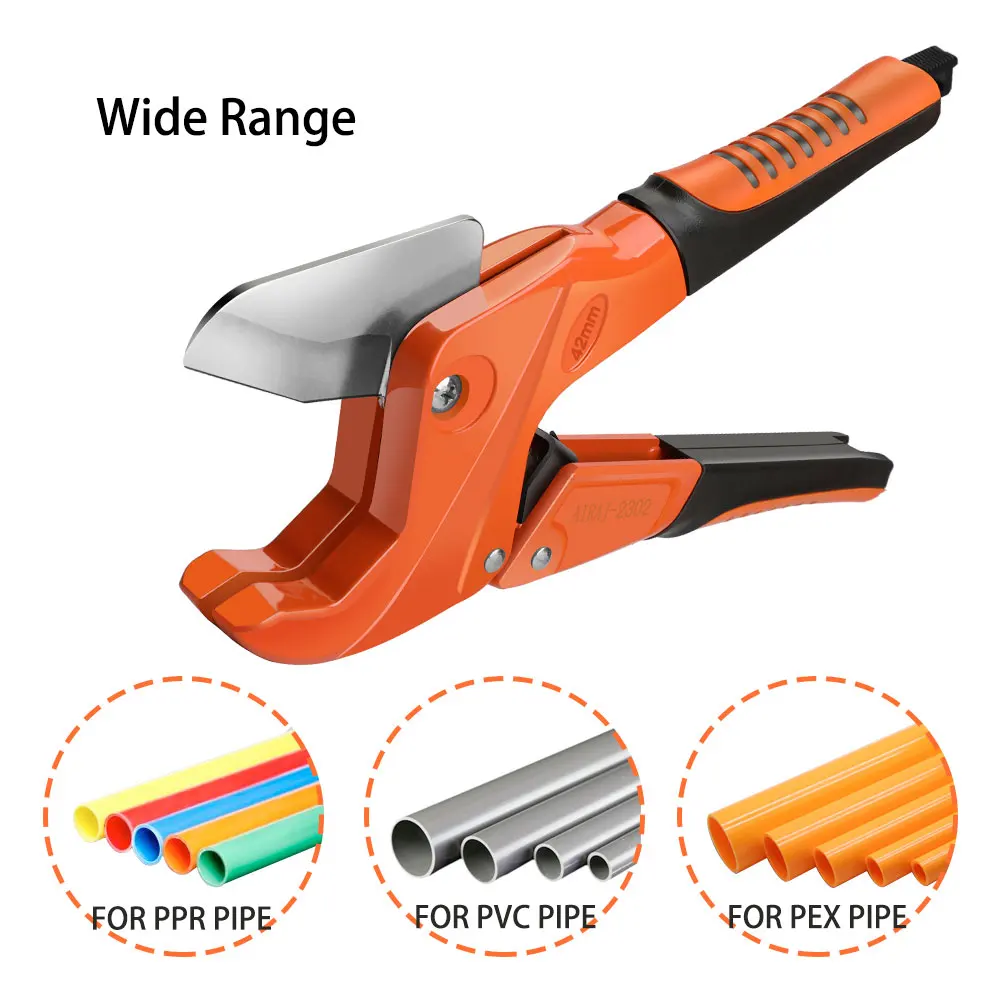 AIRAJ PVC tagliatubi a cricchetto forbici tagliatubi PVC PPR tubo taglio utensili a mano SK-5 taglio lama