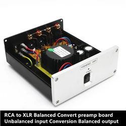 RCA to XLR Balanced Convert preamp board Unbalanced input Conversion Balanced output