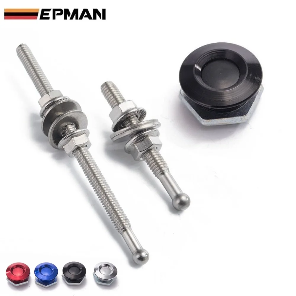 1 "uniwersalny aluminiowy szybki zatrzask przycisk kęsy kołki maski klips blokujący do VW Golf EP-DP016M25/EP-DP017M25