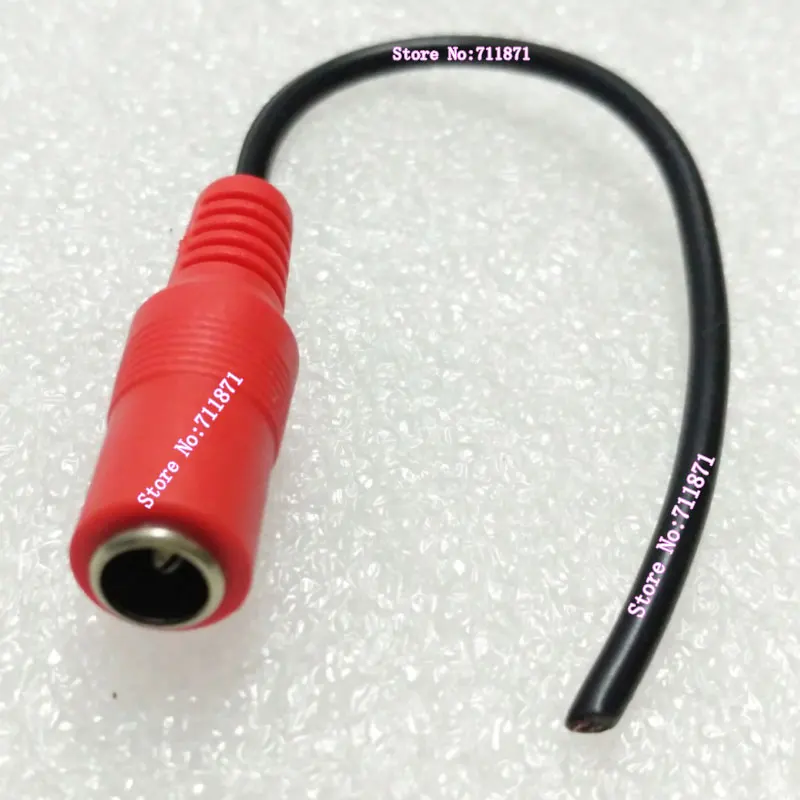 5,5 2,1 Positive negative 2Pin Schweißbar Power Kabel 2P DC Power kabel Linie Adapter 2Pin DC Power Linie kabel DC Power stecker