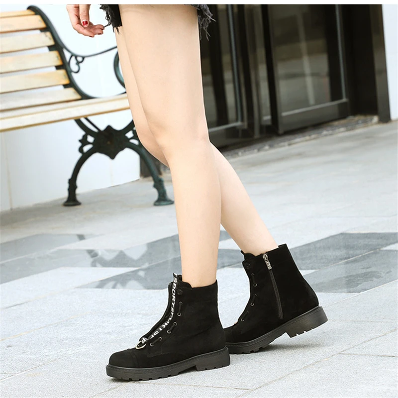 Ankle Boots For Women Winter Shoes Women Black Boots Snow Boots Shoes Woman Fashion Zapatos De Mujer Botas Mujer Invierno 2024