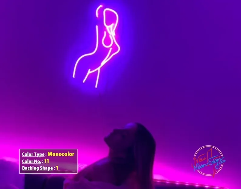 Dame Handgemachte Custom LED Neon Zeichen Hochzeit Licht Zeichen Neon LED Zeichen Neon Lichter Neon Zeichen Schlafzimmer Mädchen LED Neon