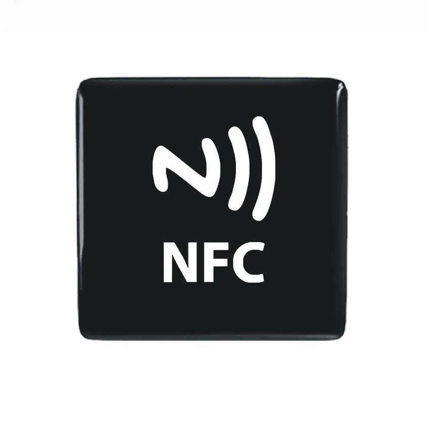 13.56MHZ Anti Metal NFC Ntag216 Epoxy Labels/Sticker All Cell Phone Social Share OneHop Tag