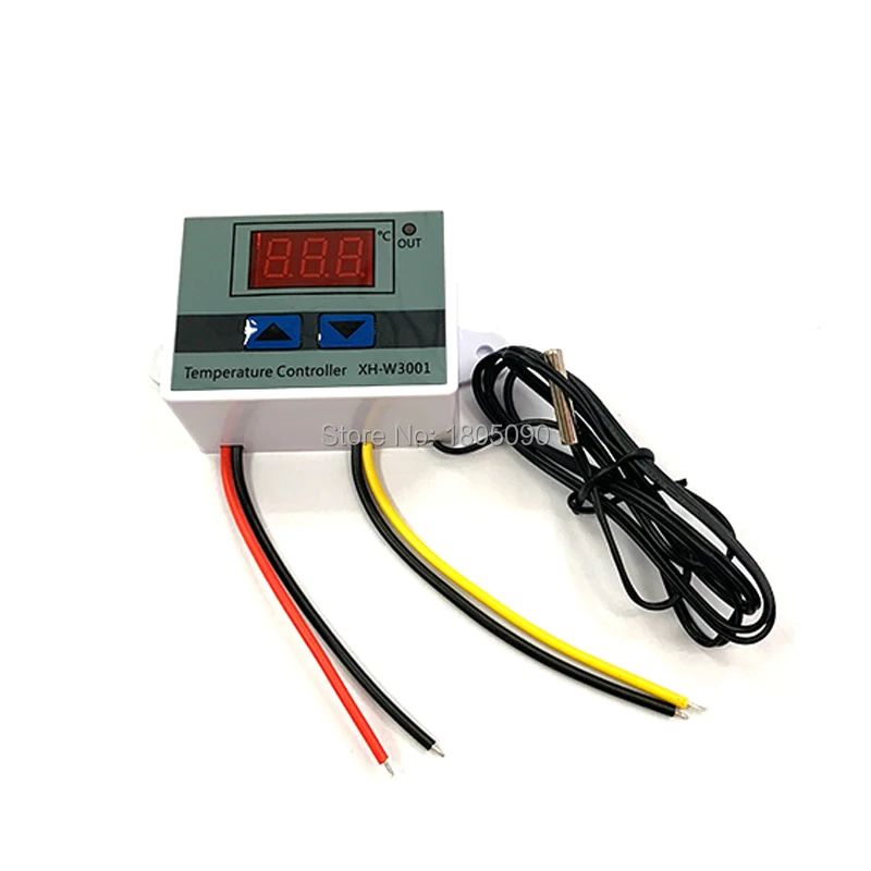 W3001 W3002 DC12V 24V AC110V-220V LED Digital Thermostat Temperature Controller Thermoregulator Heating Cooling Control