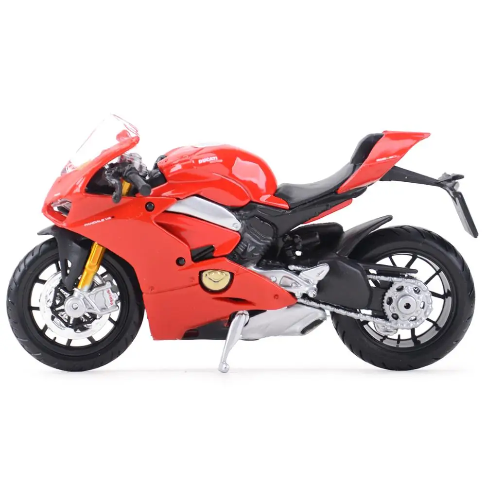 Bburago-مركبات قابلة للتحصيل ، نموذج دراجة نارية ثابت Panigale V4 ، 1:18 ، Ducati-Panigale