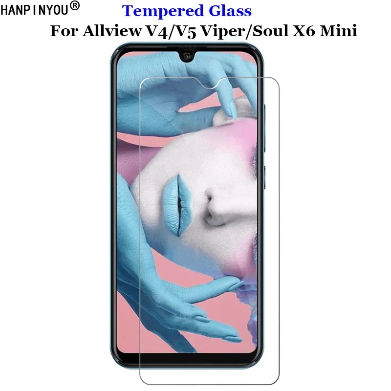 For Allview V4 / V5 Viper Tempered Glass 9H 2.5D Premium Screen Protector Film For Allview Soul X6 Mini 6.2