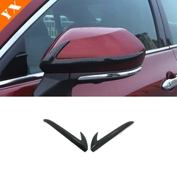 for Toyota Prius 2016-2018 2019 2020 accessories Car Side Door Rearview turning Mirror decor sticker strip Cover Carbon/Chrome