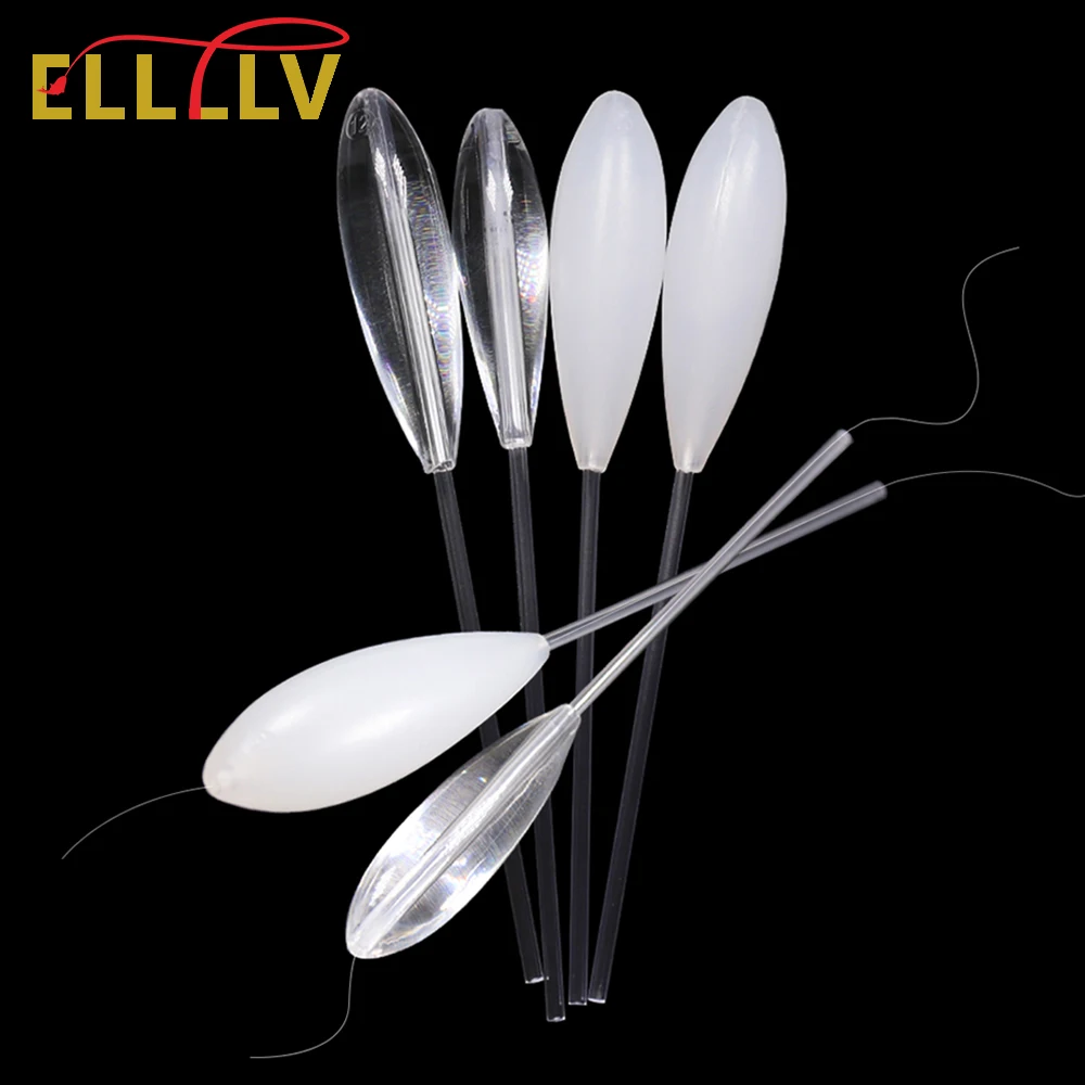 Elllv 1/2PCS Bombard Acrylic Fishing Float Upward/Sinking-Down Bobber Trout Bass Sea Lure Fishing Tackle 8g 10g 12g 15g 25g 30g