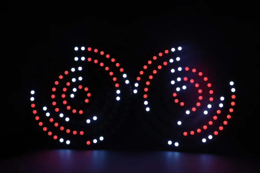 WS2812b LED-Ring Adressierbar 8/16/24/35/45 LEDs 5050 RGB LED-Diodenring Farbige IC-Eingebaute LED – Detail 13