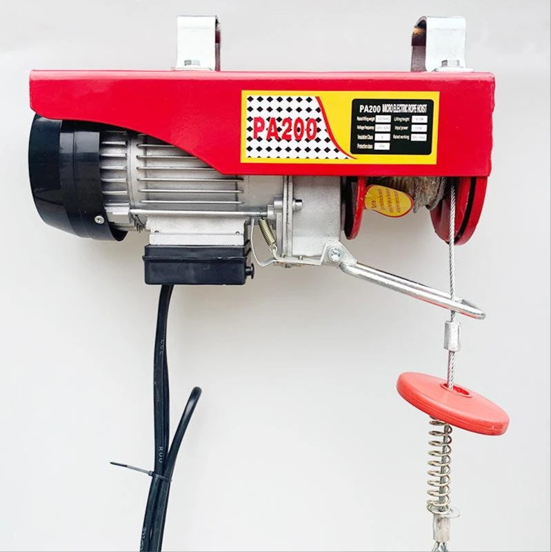 220V Electric Hoist 10M/min Small Hoist Hoist Hoist Miniature Hoist