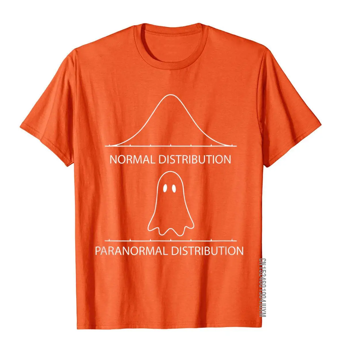 Math Statistics Normal Distribution Paranormal Distribution T-Shirt Tops Tees Fitted Vintage Cotton Boy Top T-Shirts Hip Hop