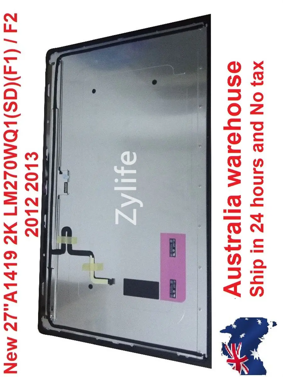 

NEW LCD/LCM Display Glass Screen Panel Replacement For A1419 Apple iMac 27" LM270QQ1 SD A2 SDA2 5120(RGB)*2880 EMC:2806