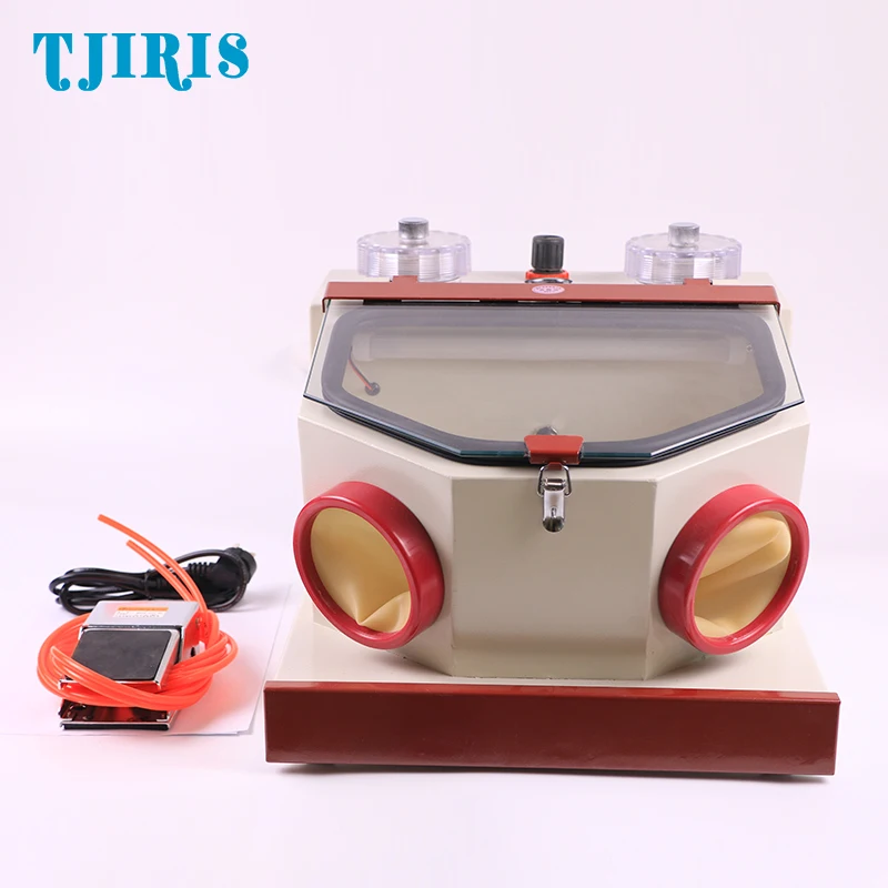 

Dental Twin-pen Blasting Unit, Metal Sandblast Machine, Electric Sand Blasting Machine, Sandblaster Pens With Drawer