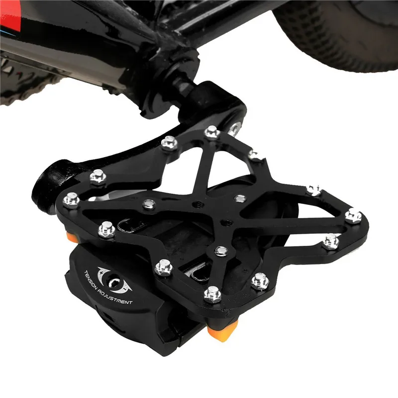 MTB road bike self-locking pedal to normal pedal for Shimano SPD and SPD-SL LOOK Keo Keo2Max S-Track and Delta pedal systems